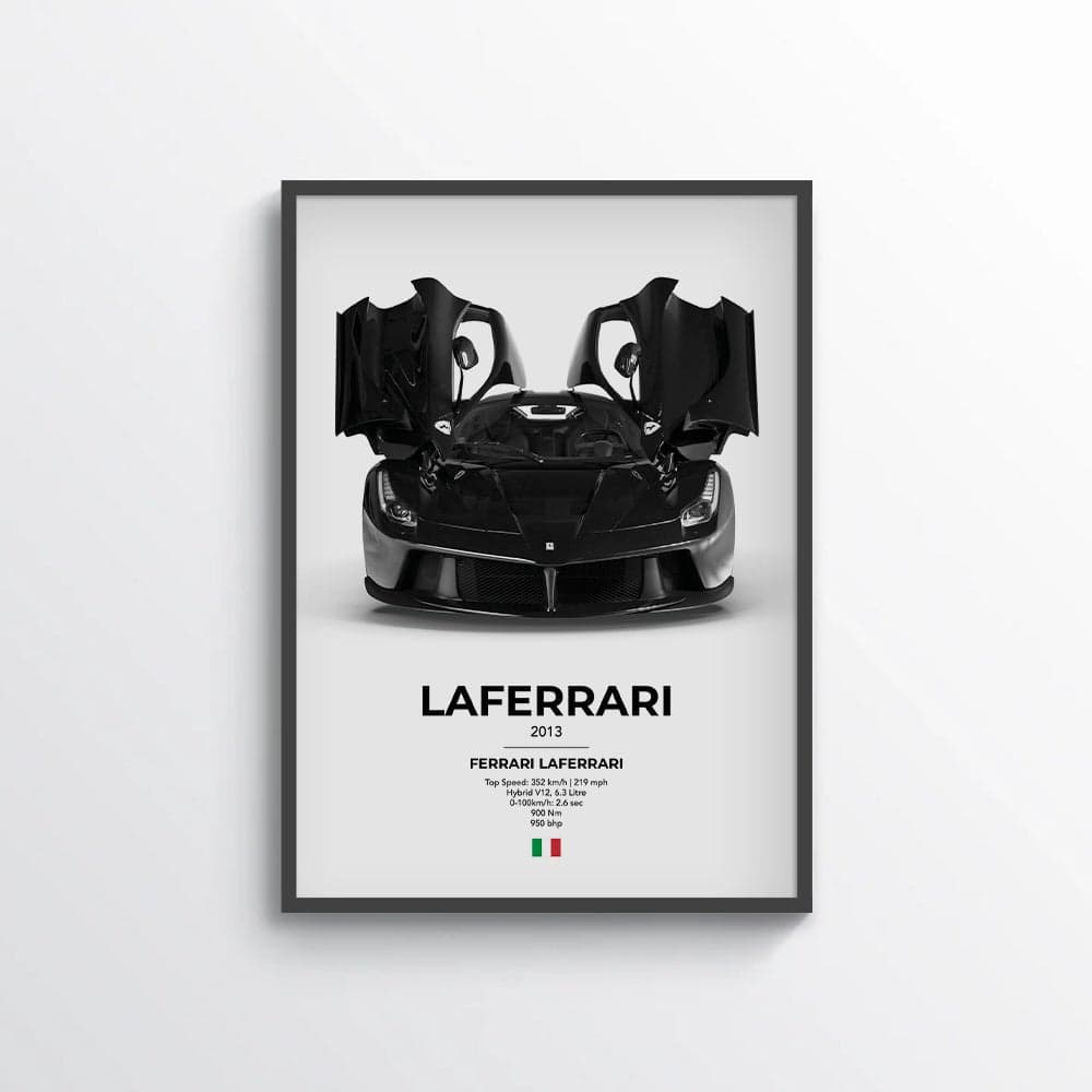 Ferrari LaFerrari Poster