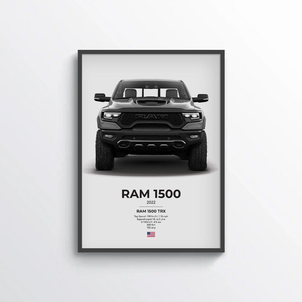 RAM 1500 TRX Poster