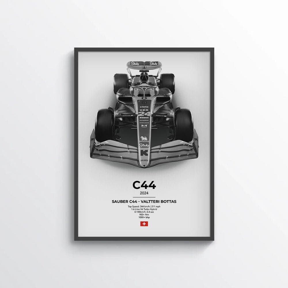 Formula 1 Sauber C44 - Valtteri Bottas Poster