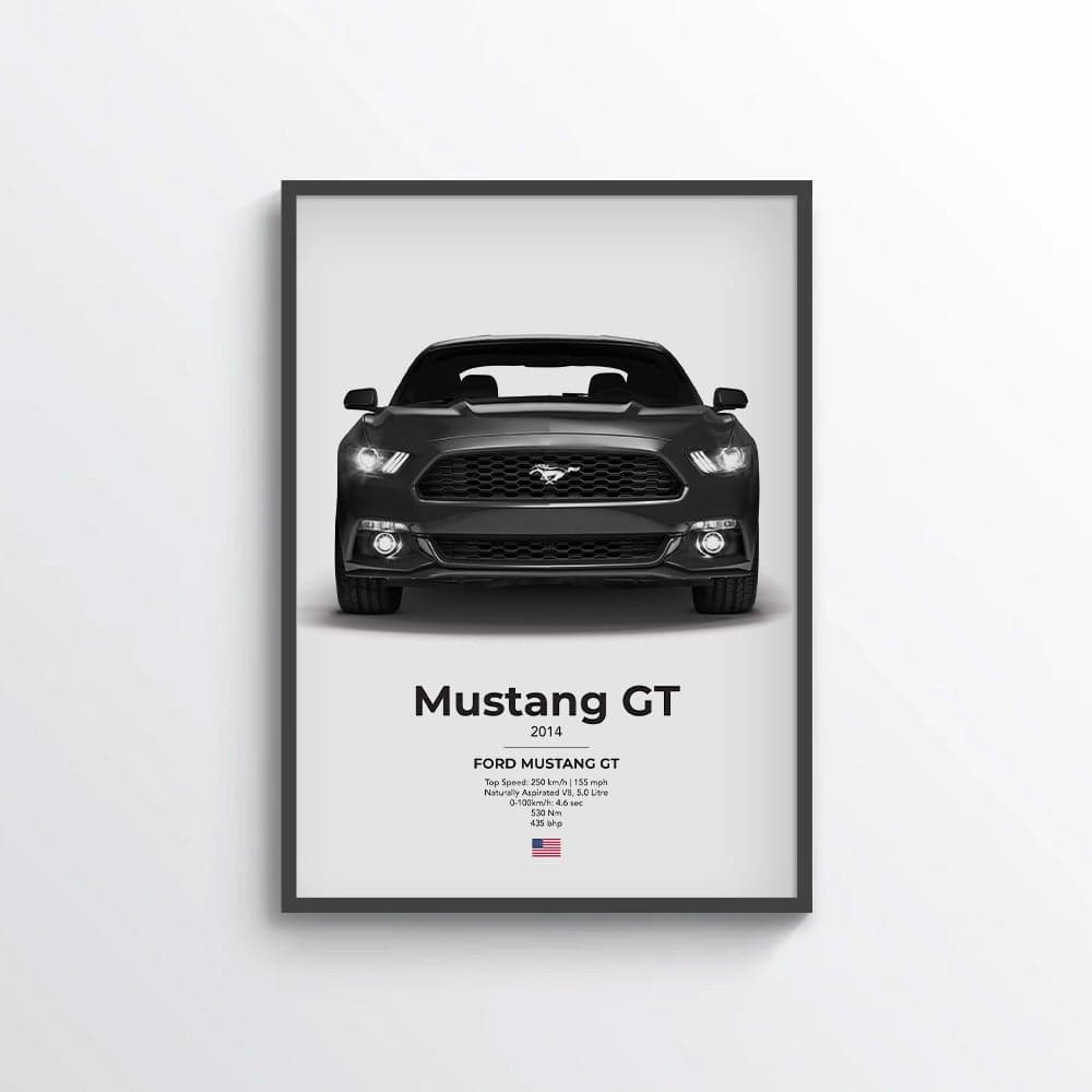 Ford Mustang GT Poster
