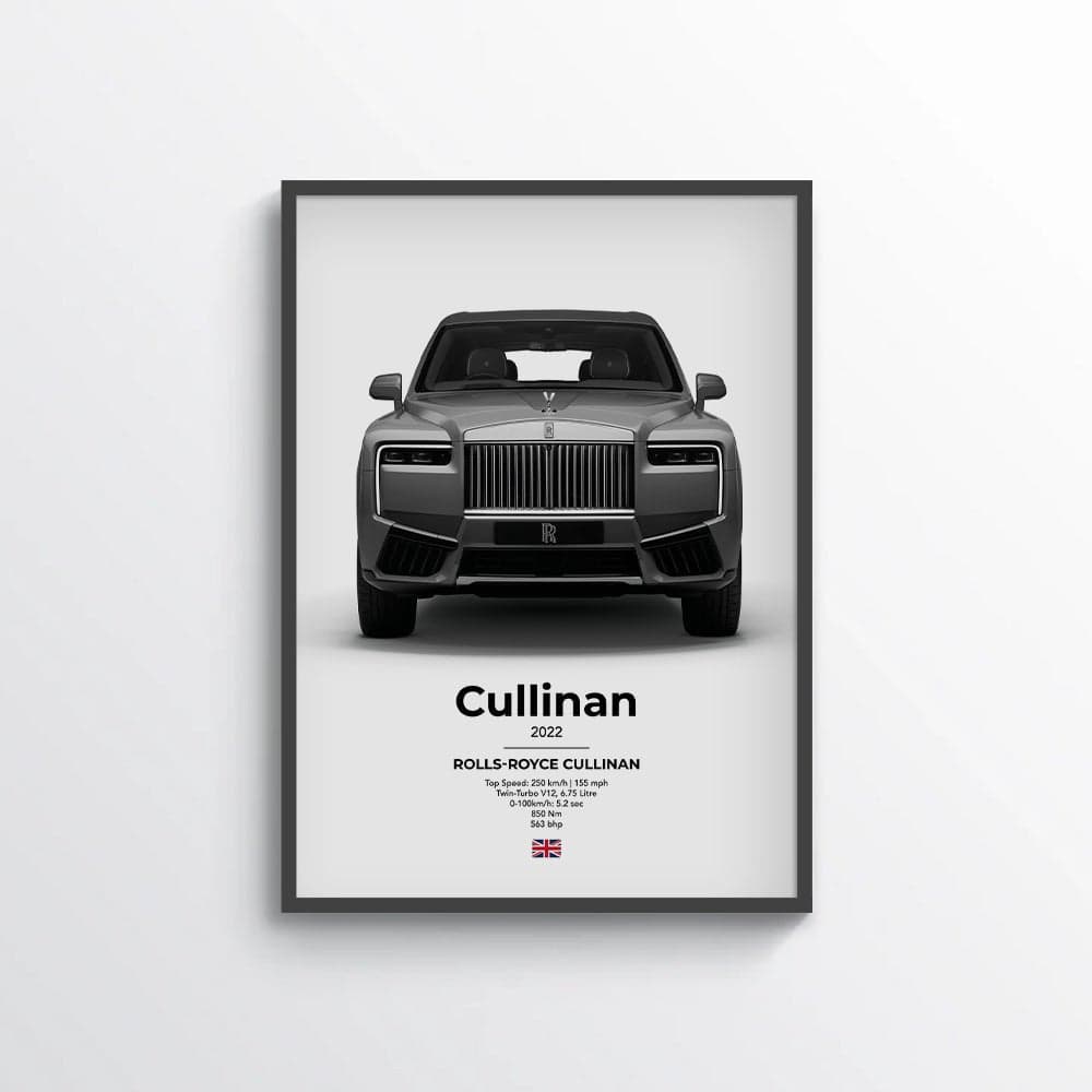 Rolls Royce Cullinan Poster
