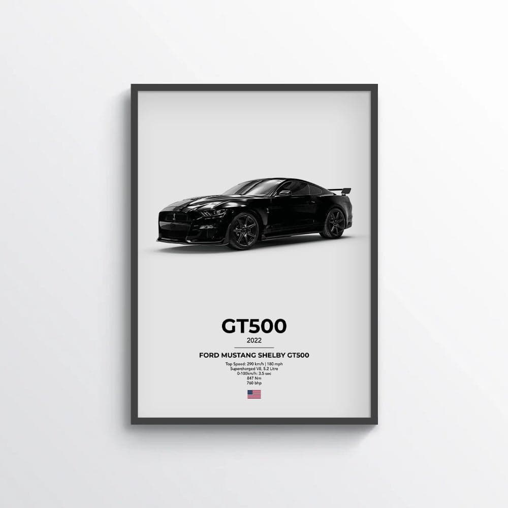 Ford Mustang Shelby GT500 Poster