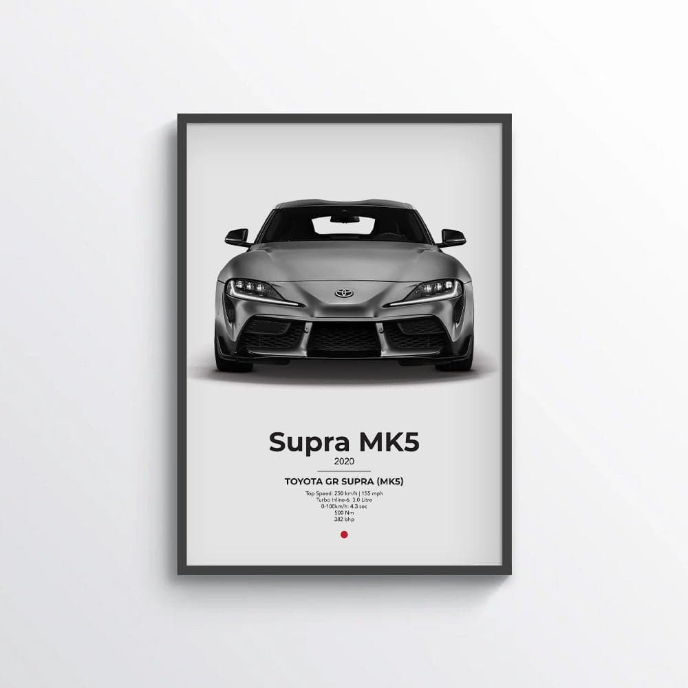 Toyota Supra Mk5 Poster