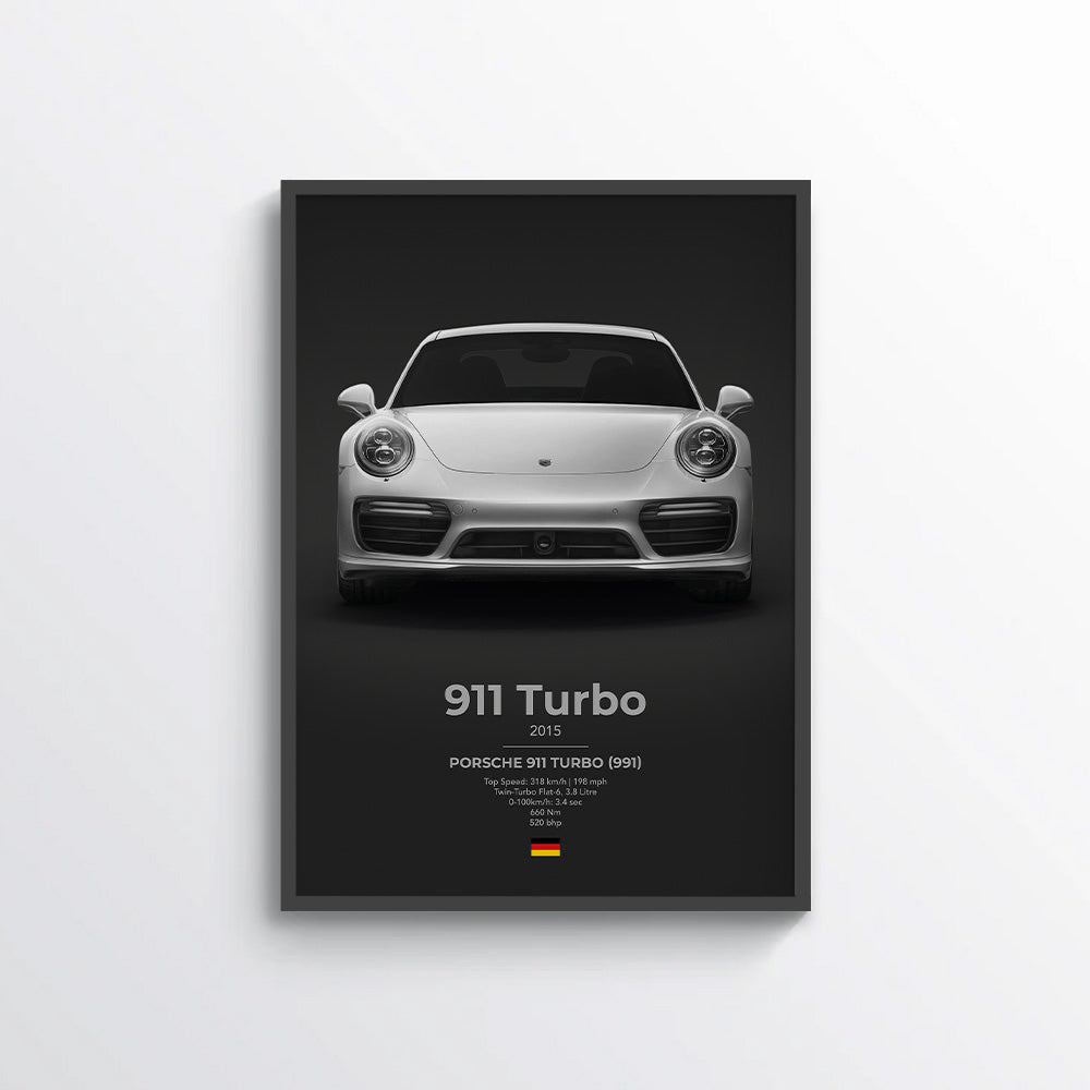 Porsche 911 Turbo (991) Poster