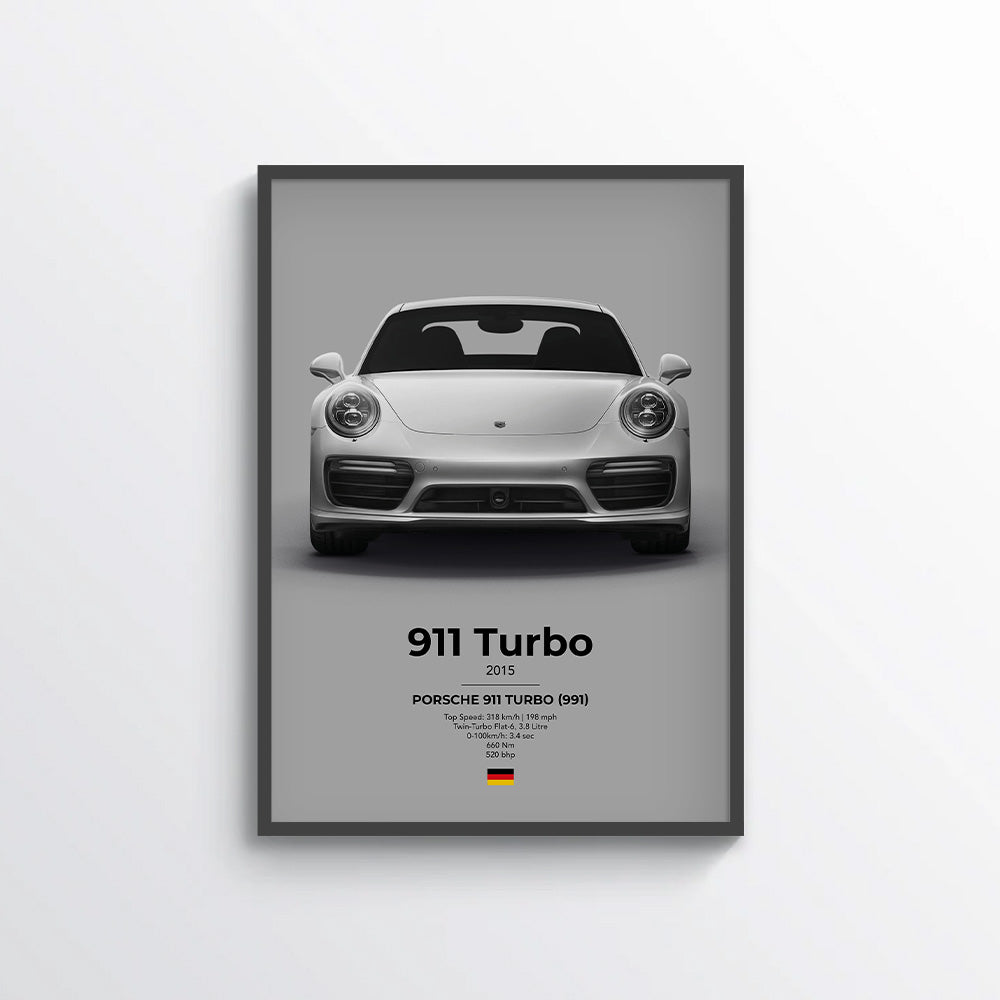 Porsche 911 Turbo (991) Poster