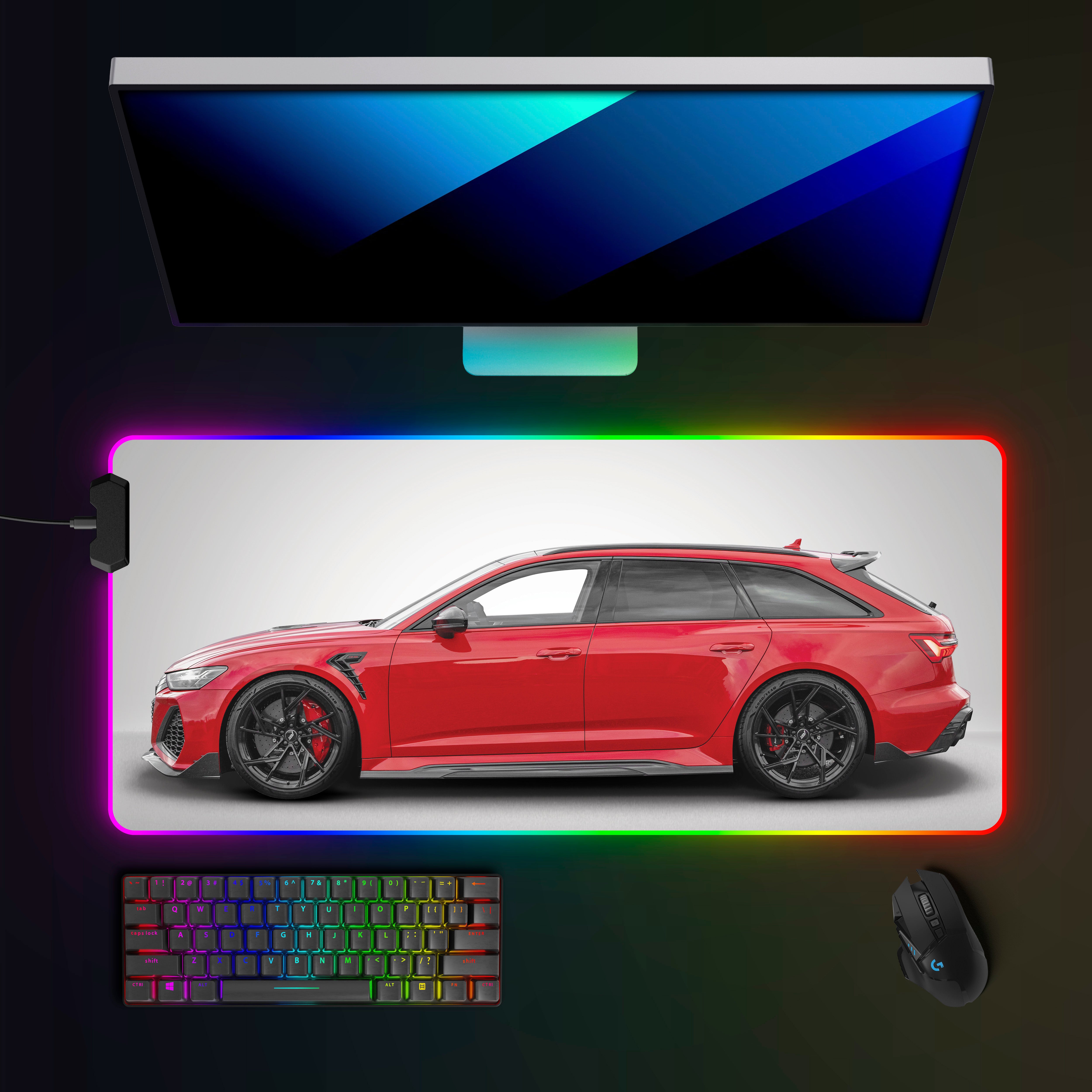ABT Audi RS6-R (C8) RGB Mousepad