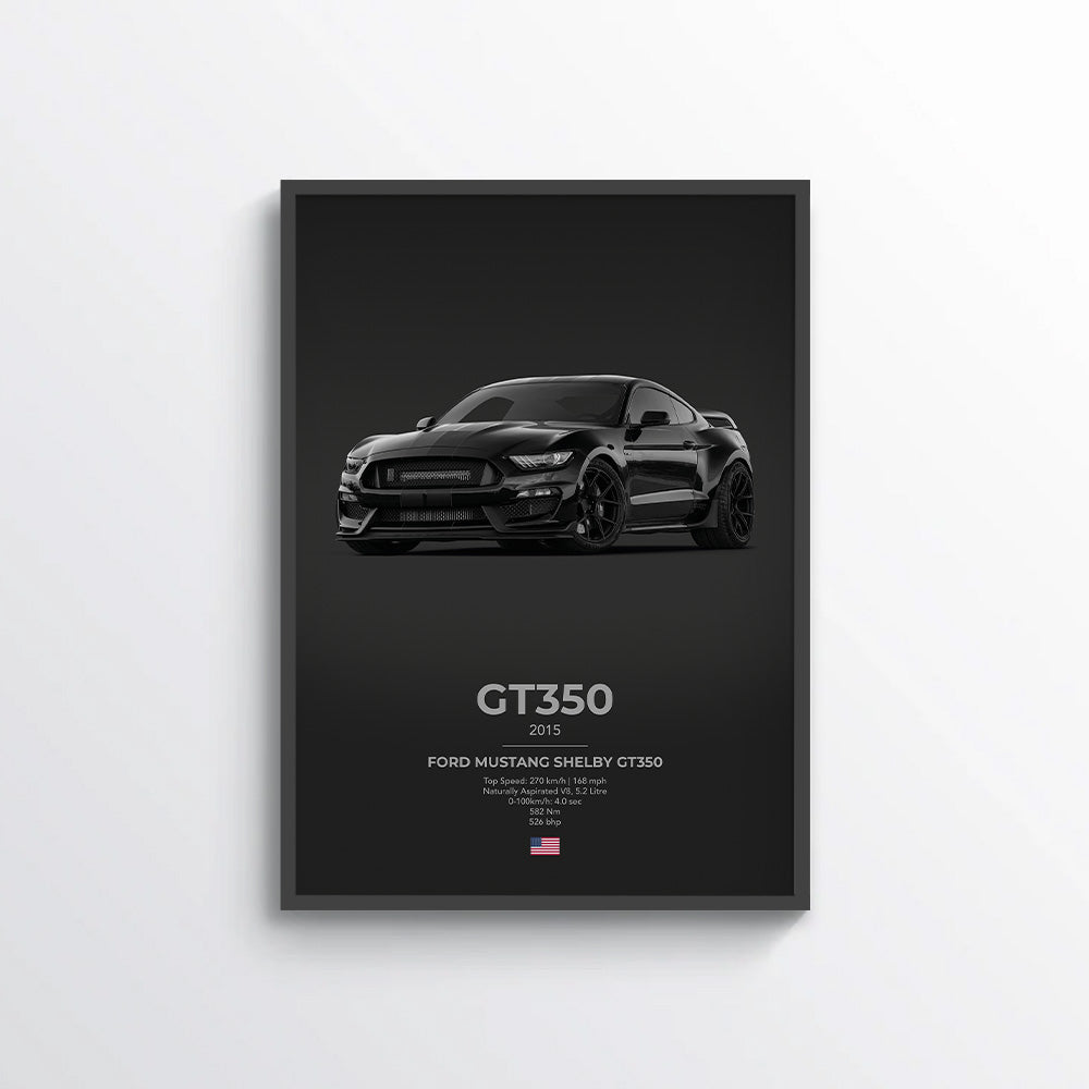 Ford Mustang Shelby GT350 Poster