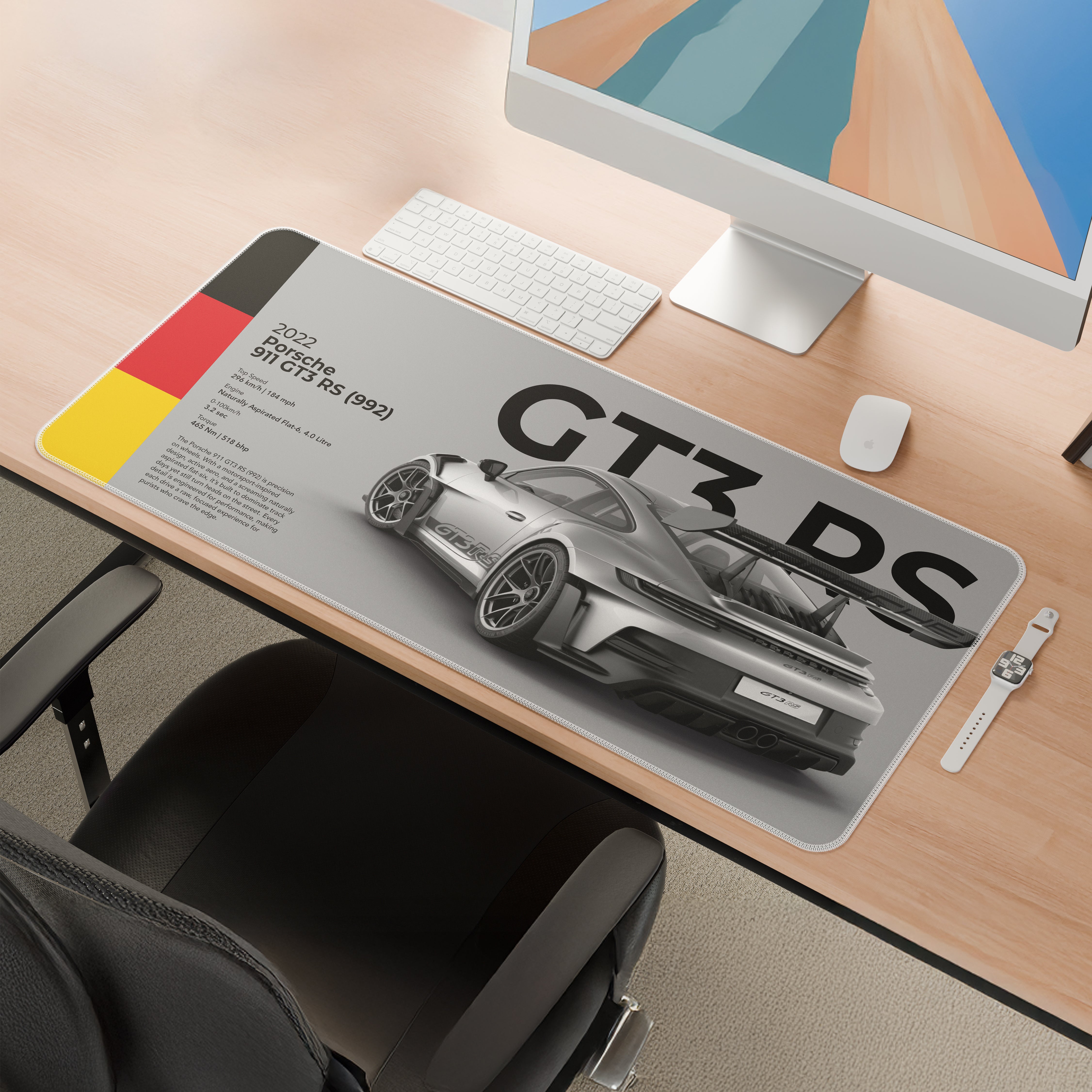Porsche 911 GT3 RS (992) Mousepad