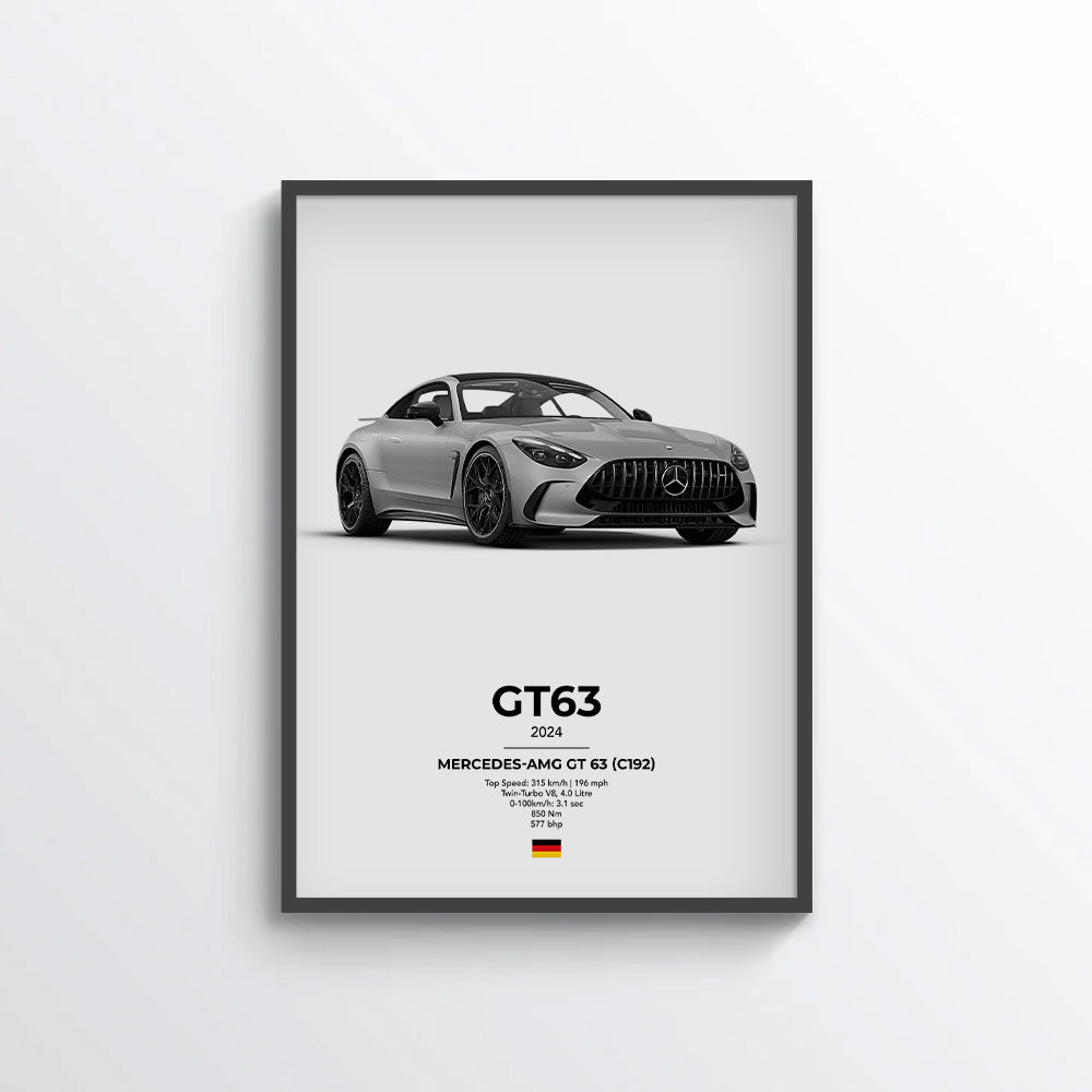 Mercedes AMG GT63 (C192) Poster