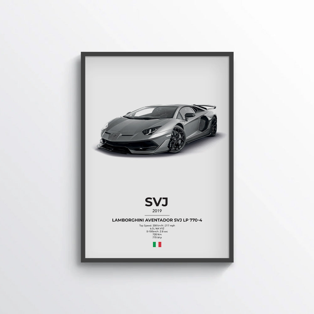 Lamborghini Aventador SVJ LP 770-4