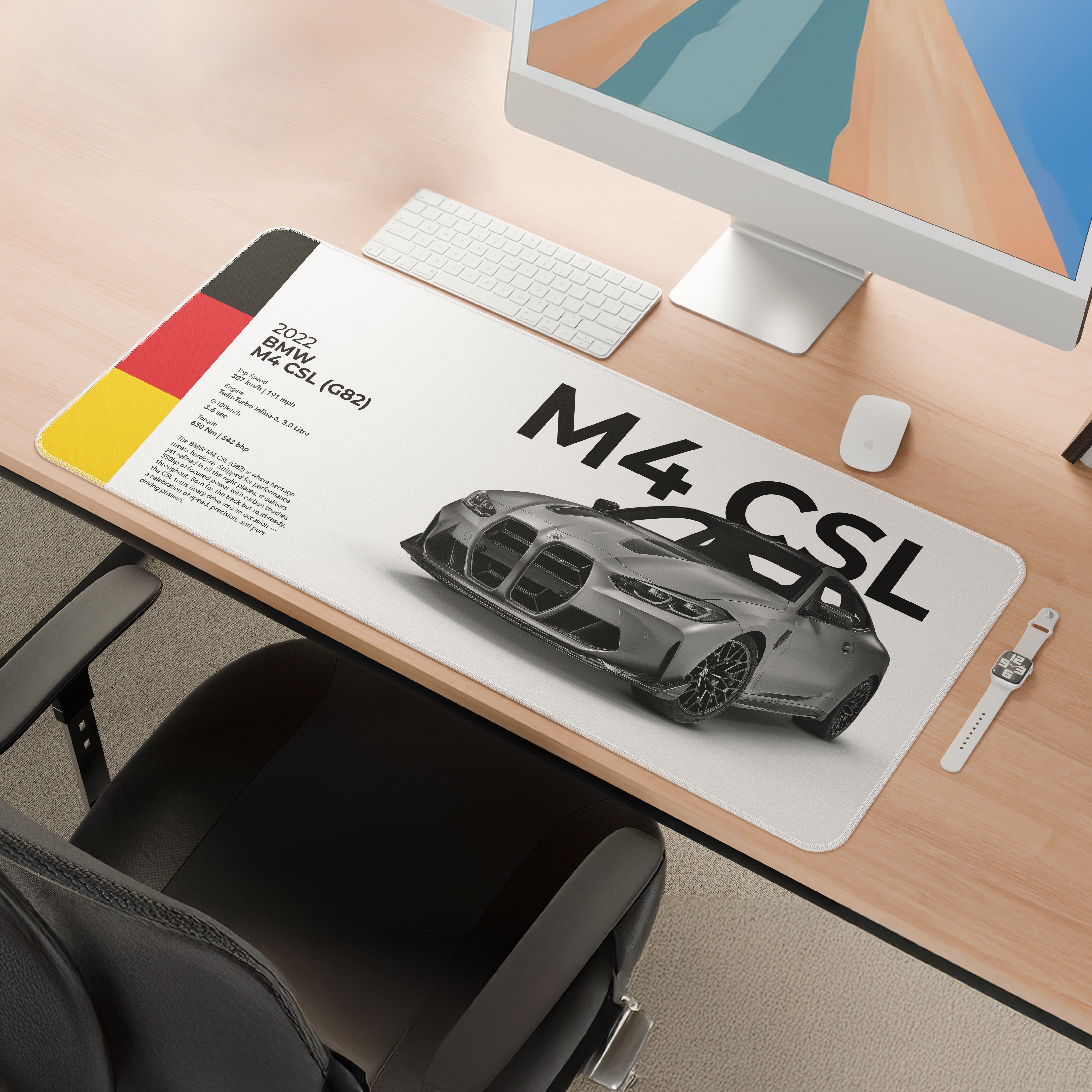 BMW M4 CSL (G82) Mousepad