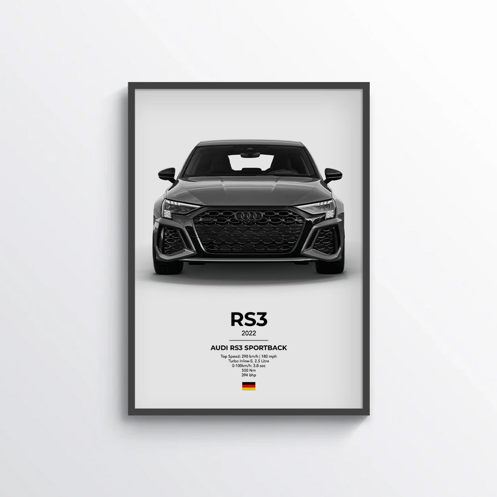 Audi RS3 Sportback Poster