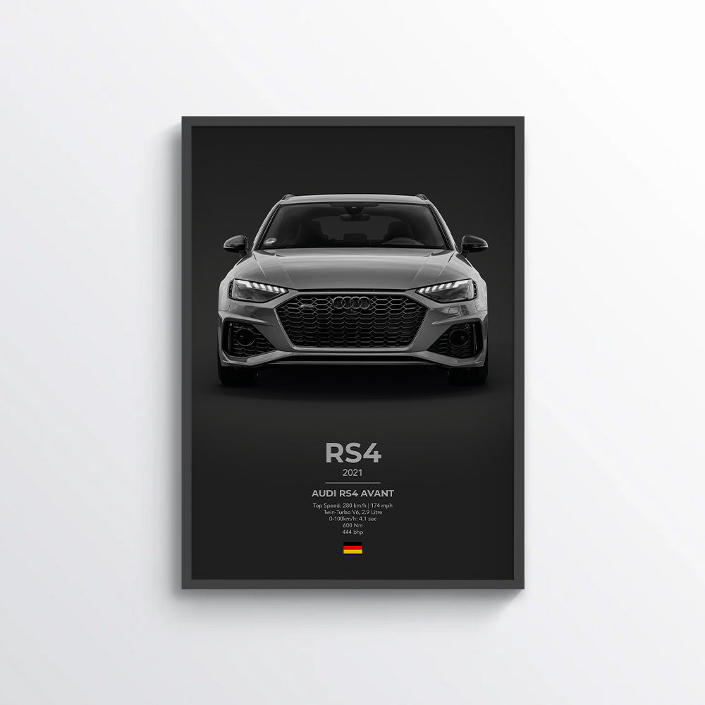 Audi RS4 Avant Poster