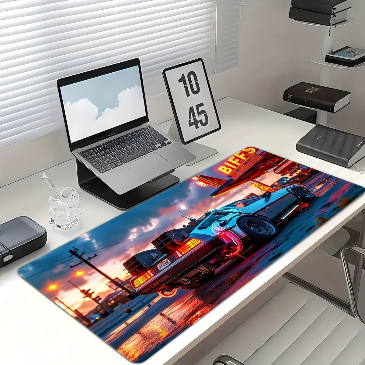 Neon Streets Mousepads