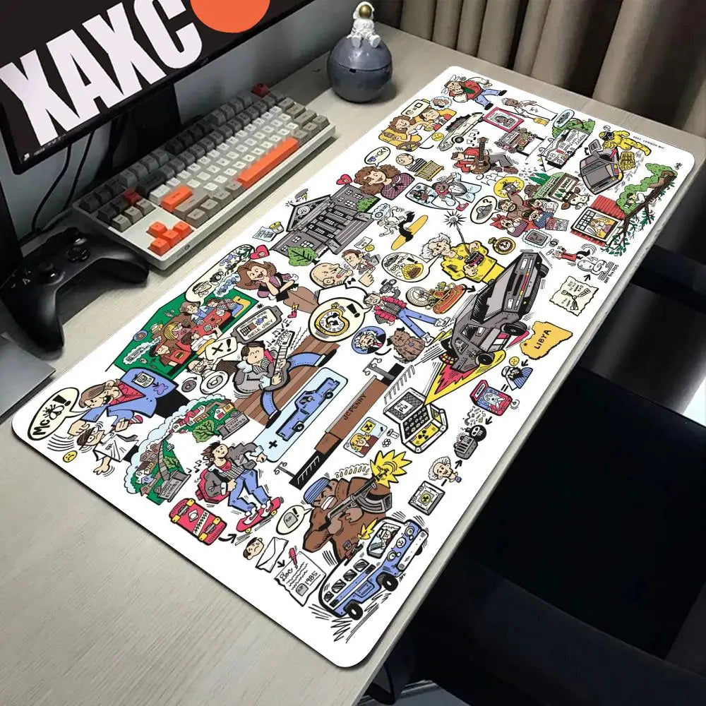 Back to the Future Mousepad Series