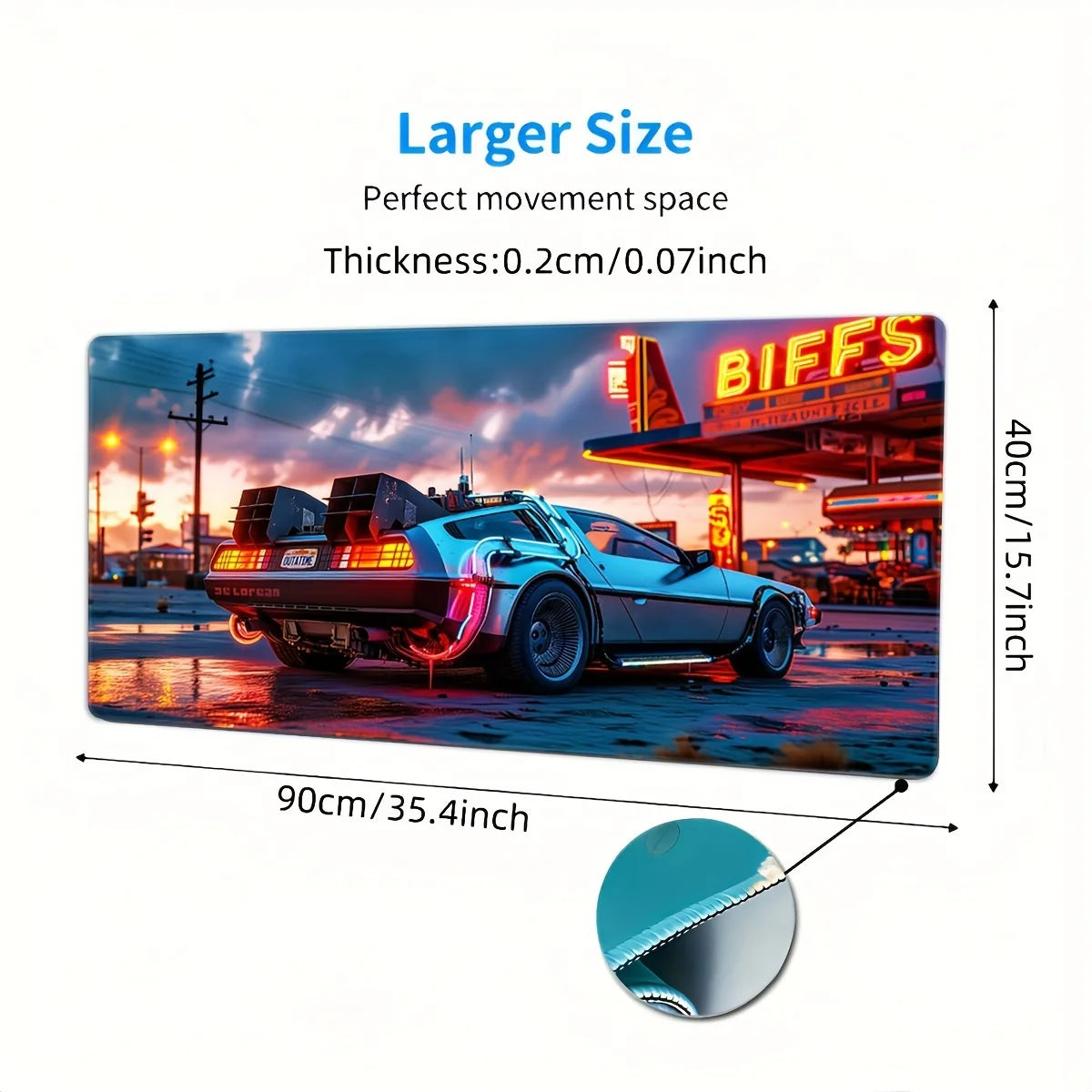 Neon Streets Mousepads