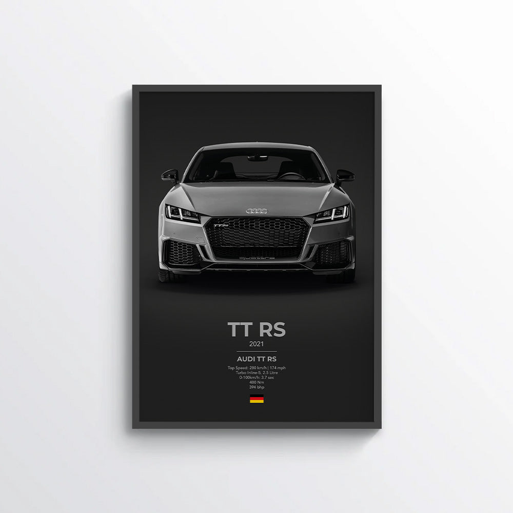 Audi TT RS Poster