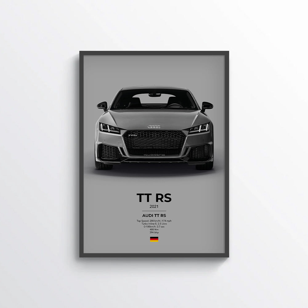 Audi TT RS Poster