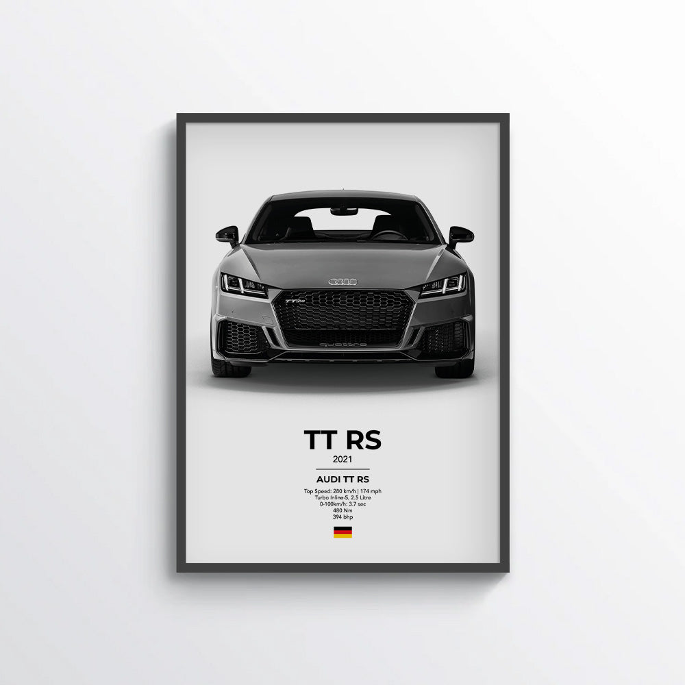 Audi TT RS Poster