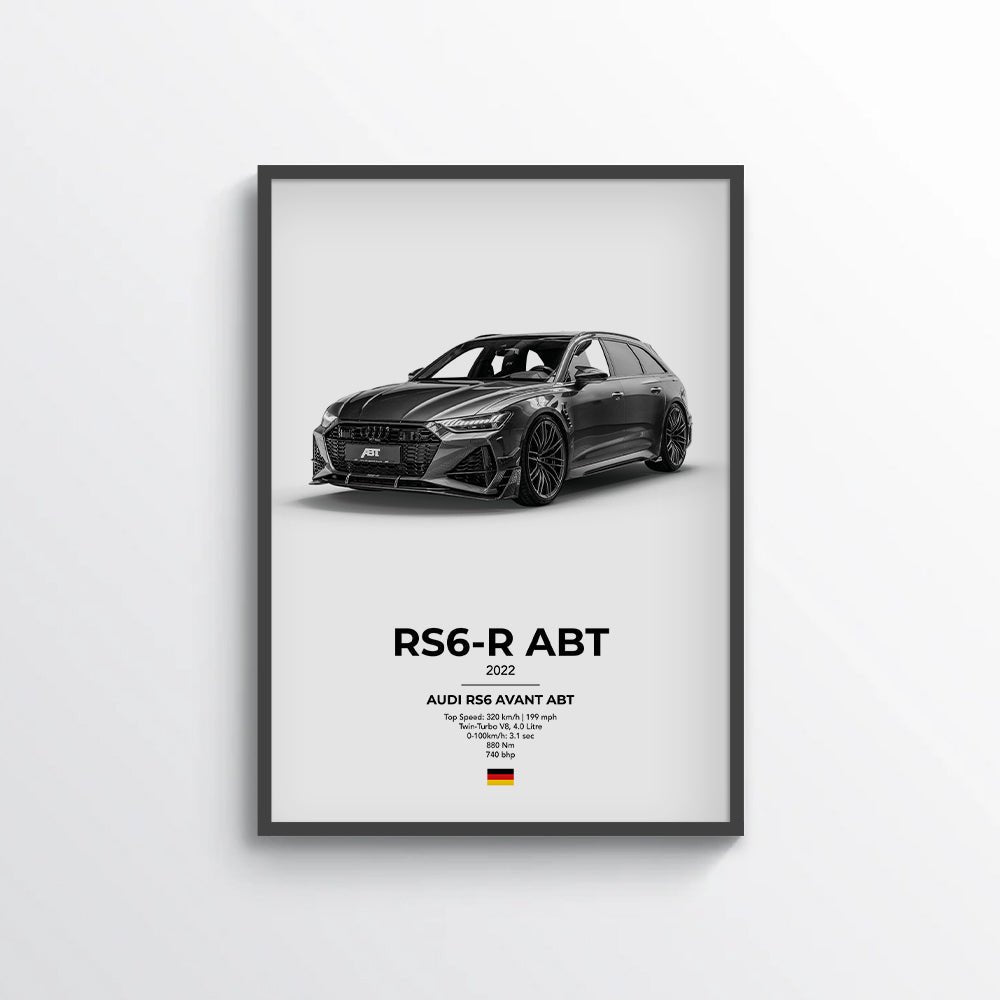 ABT Audi RS6 - R ABT Poster - car - artistry