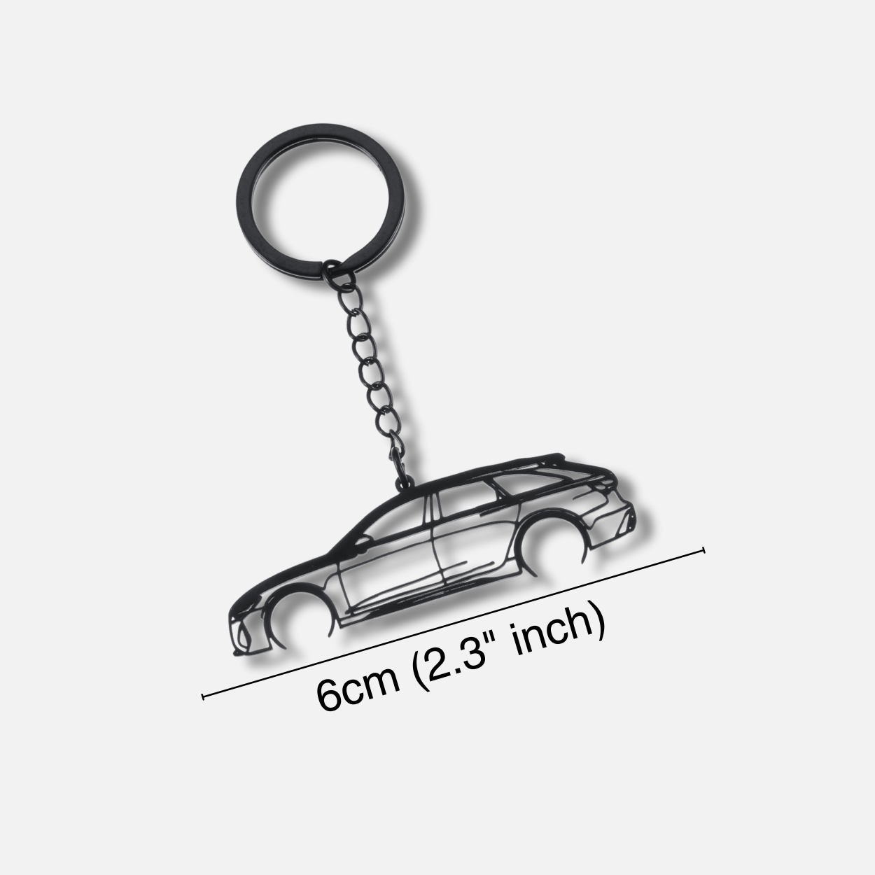 Audi RS6 Avant (C8) Keychain - car - artistry