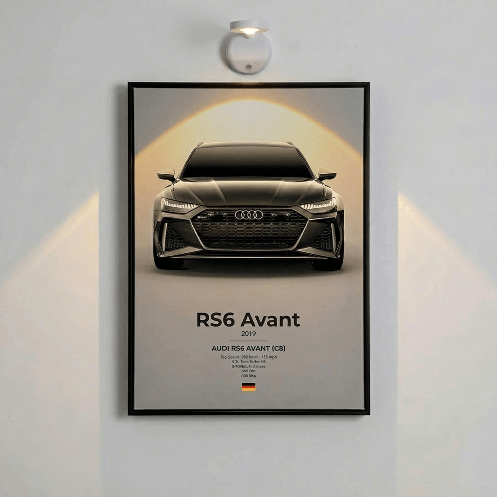 Audi RS6 Avant (C8) Poster - car - artistry