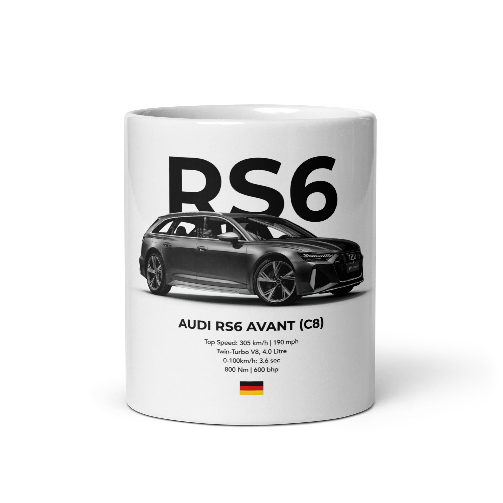Audi RS6 Mug - car - artistry