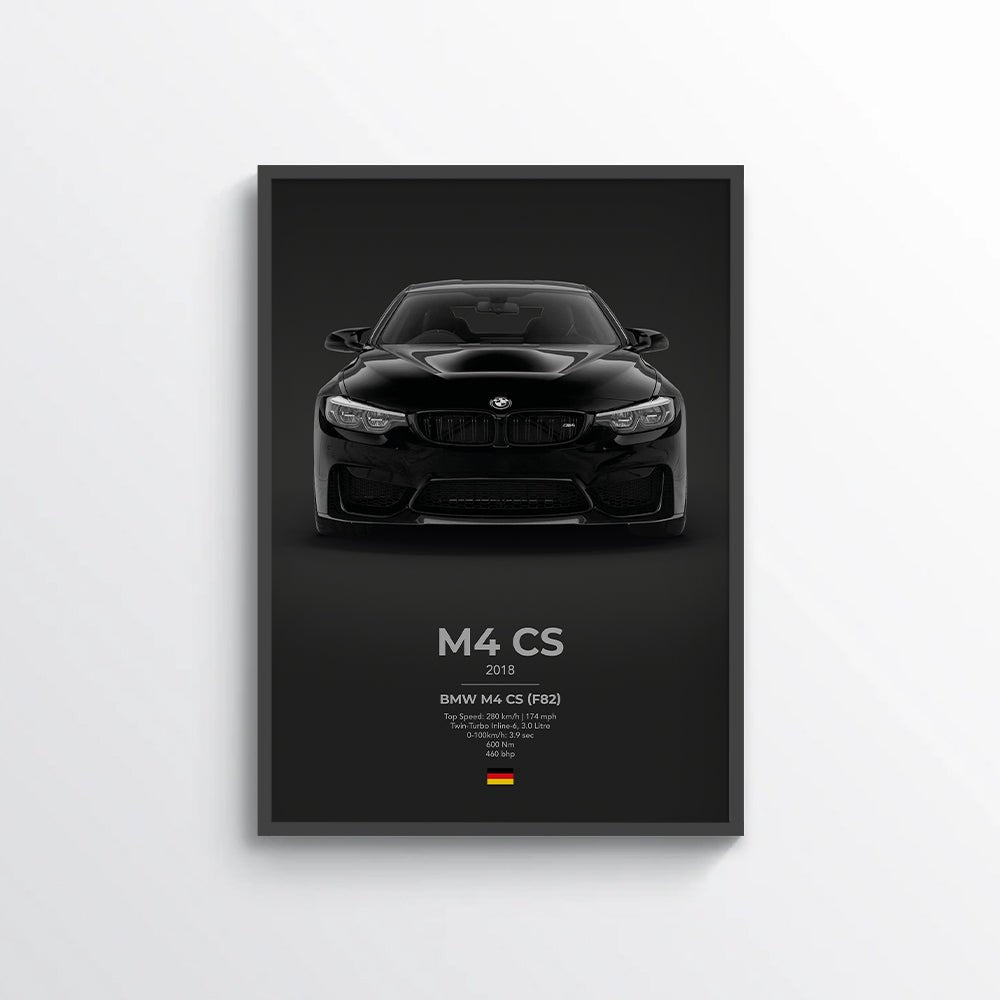 BMW M4 CS (F82) Poster - car - artistry