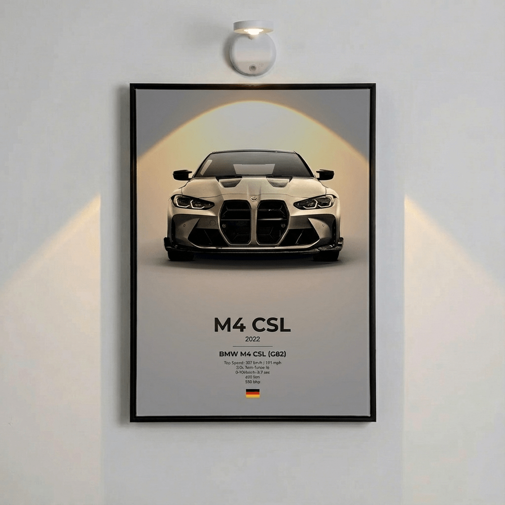 BMW M4 CSL (G82) Poster - car - artistry