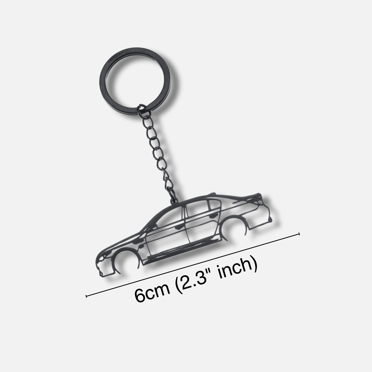 BMW M5 E60 Keychain - car - artistry