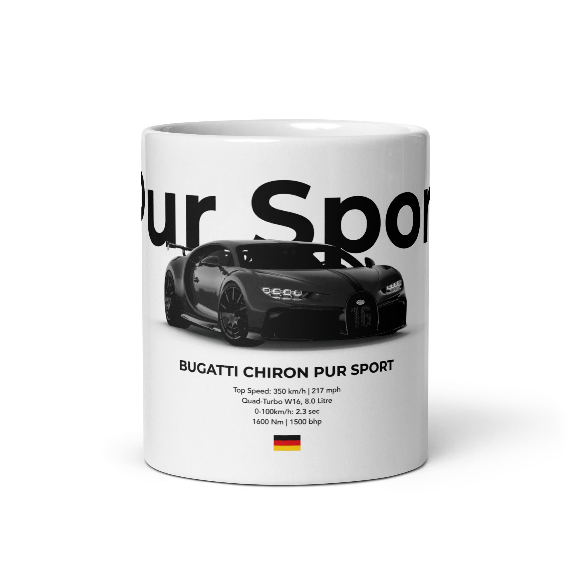 Bugatti Super Sport Mug - car - artistry