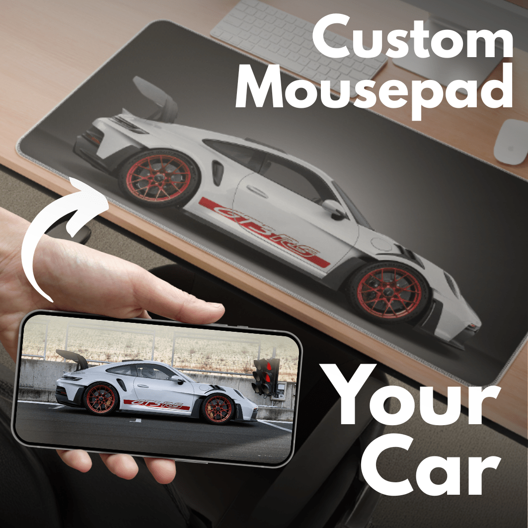 Custom Sideview Mousepad - car - artistry