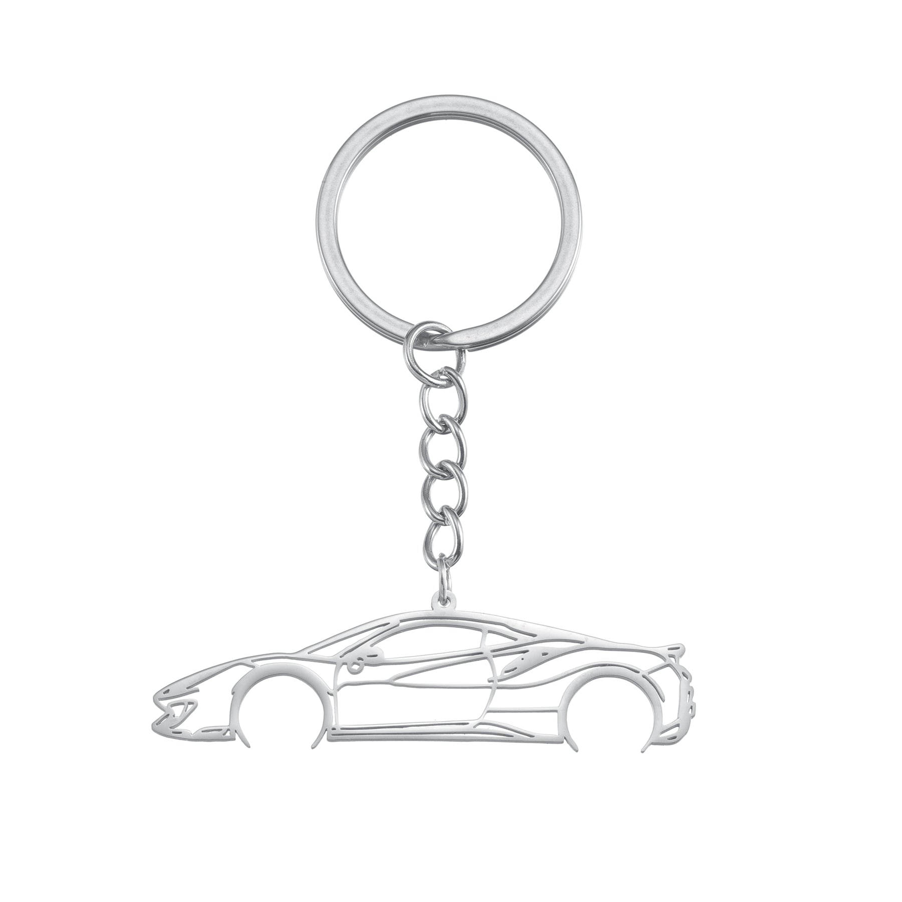 Ferrari 488 Pista Keychain - car - artistry