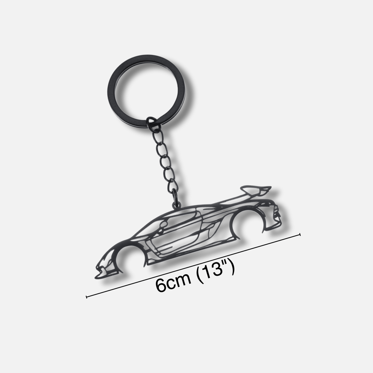 Koenigsegg Jesko Keychain - car - artistry