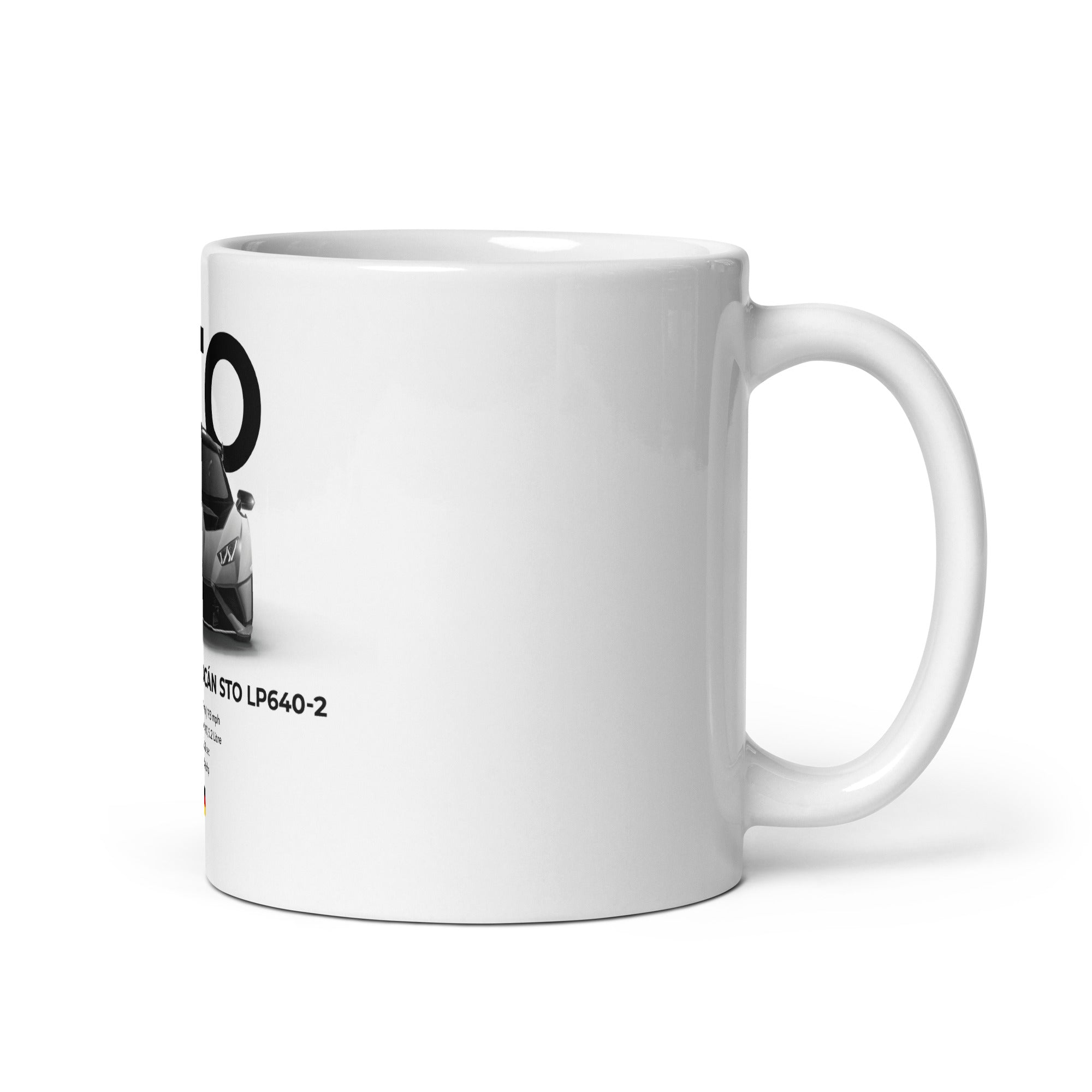 Lamborghini Huracan STO Mug - car - artistry