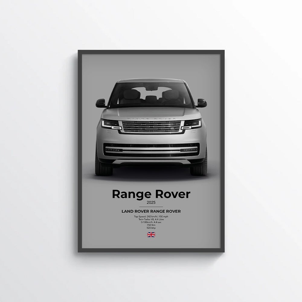 Land Rover Range Rover Poster - car - artistry