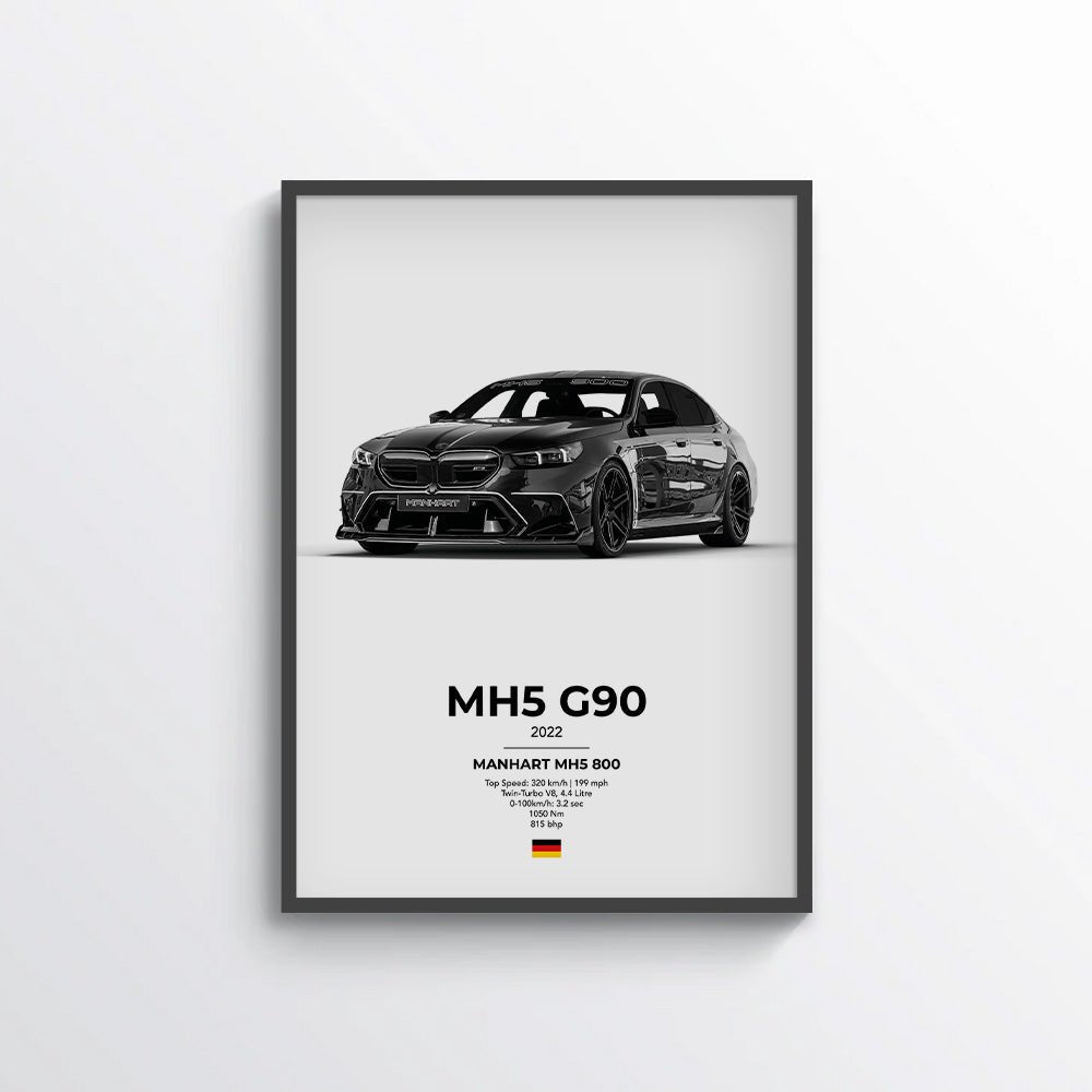 Manhart BMW MH5 800 (G90) Poster - car - artistry