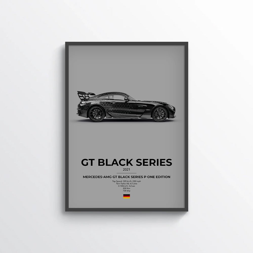 Mercedes AMG GT Black Series P ONE Edition - car - artistry