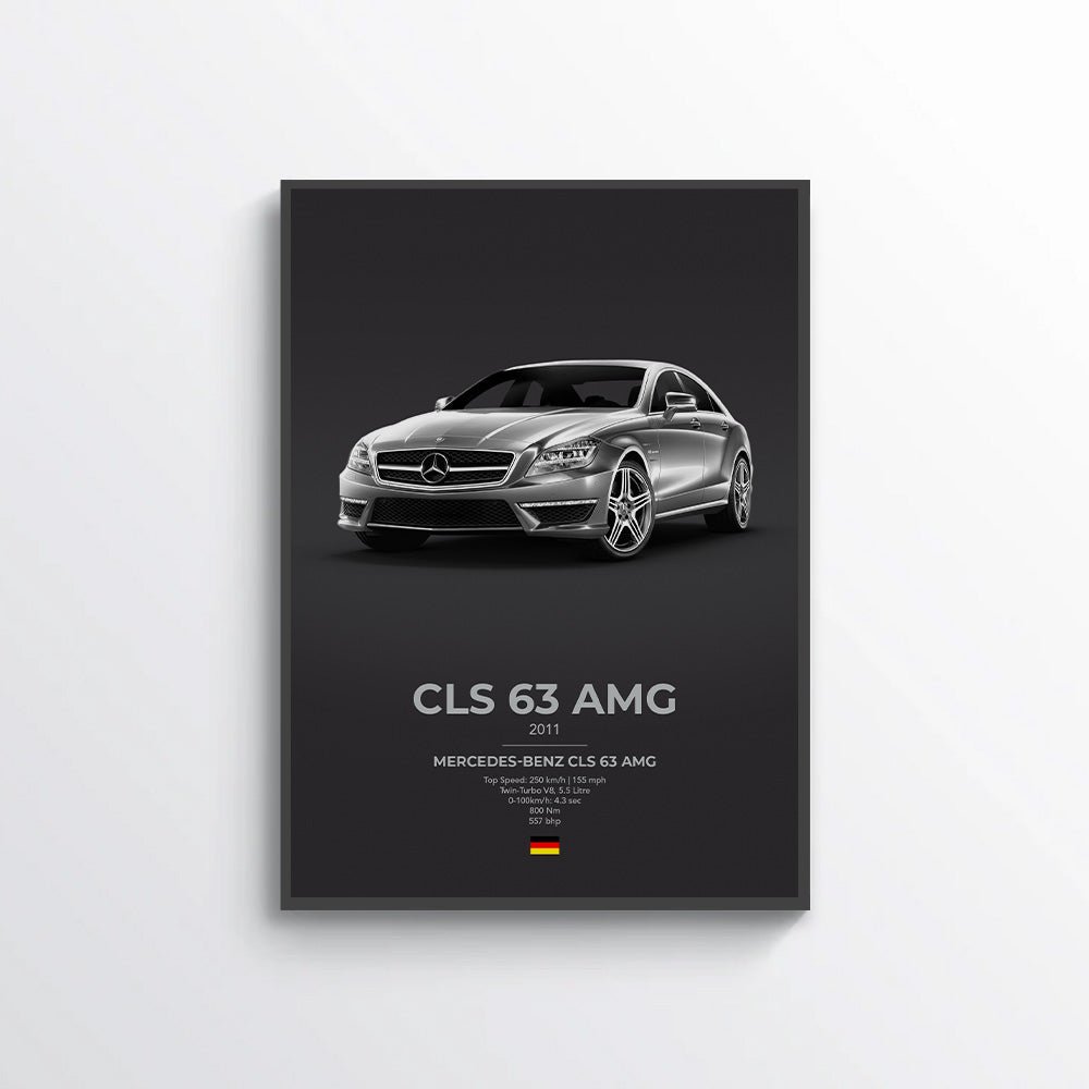 Mercedes CLS 63 AMG Poster - car - artistry