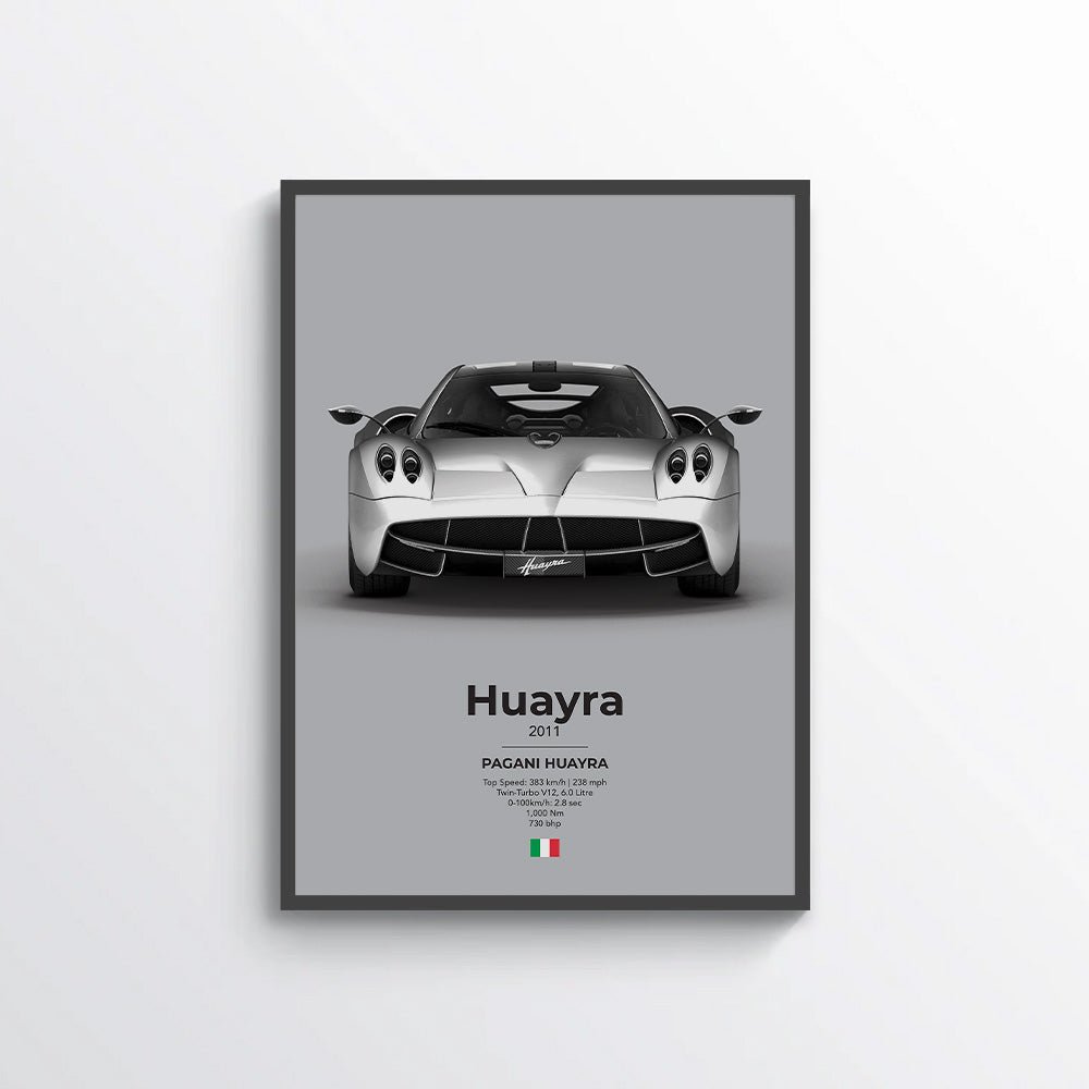 Pagani Huayra Poster - car - artistry