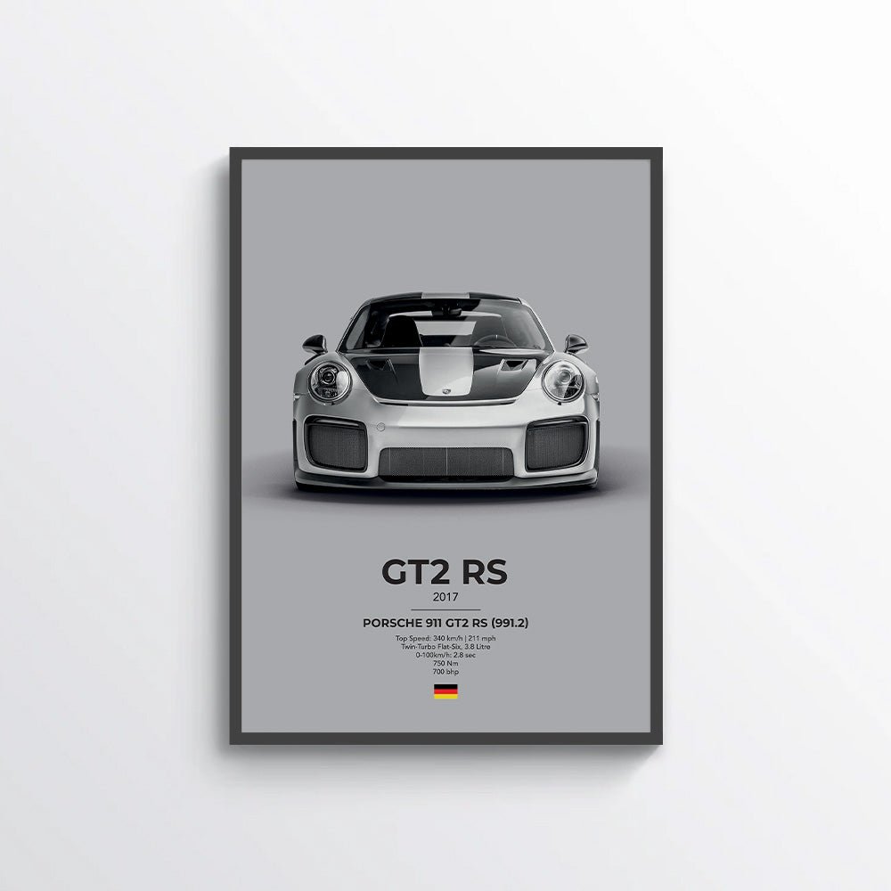 Porsche 911 GT2 RS (991.2) Poster - car - artistry