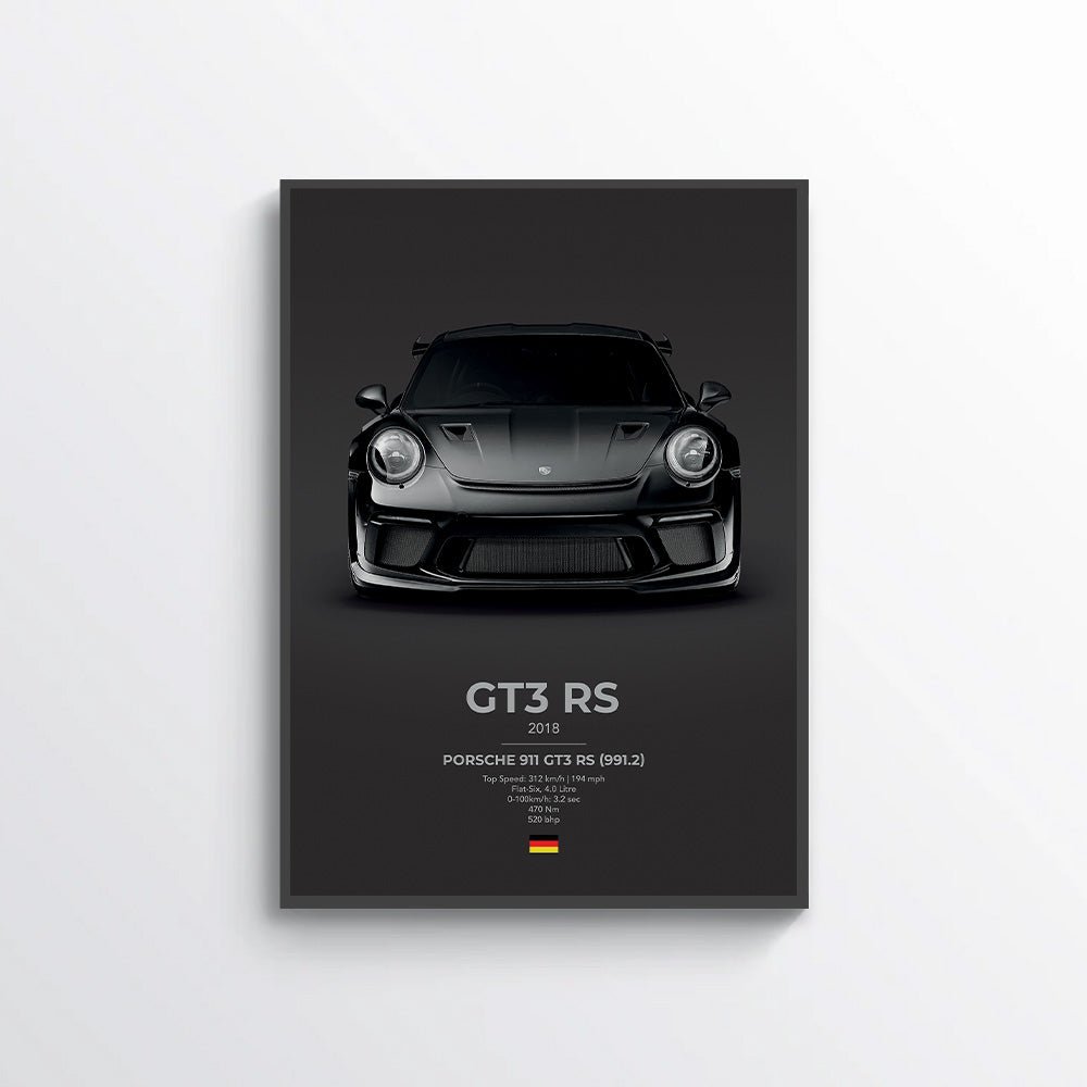 Porsche 911 GT3 RS (991.2) Poster - car - artistry