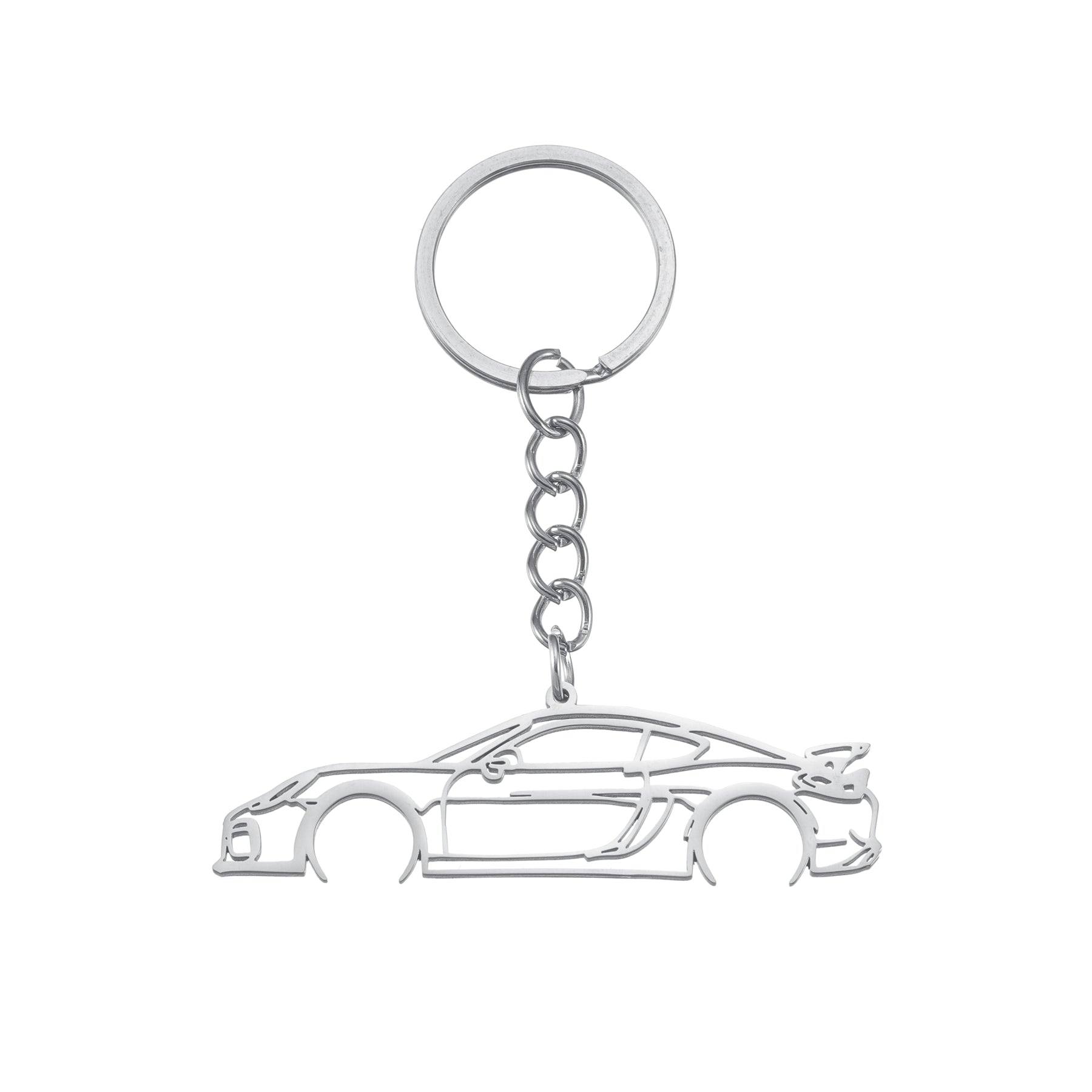 Porsche 981 Cayman GT4 Keychain - car - artistry