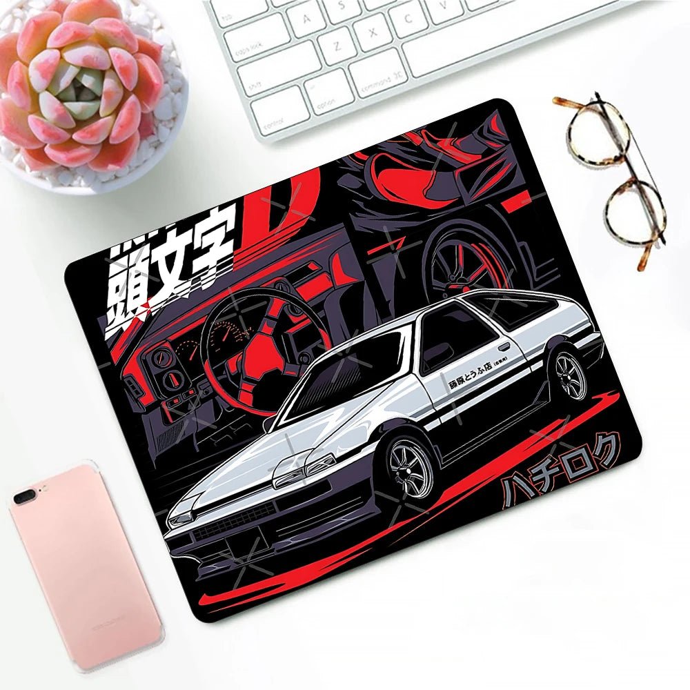 Racer's Edition Small Mousepads - car - artistry