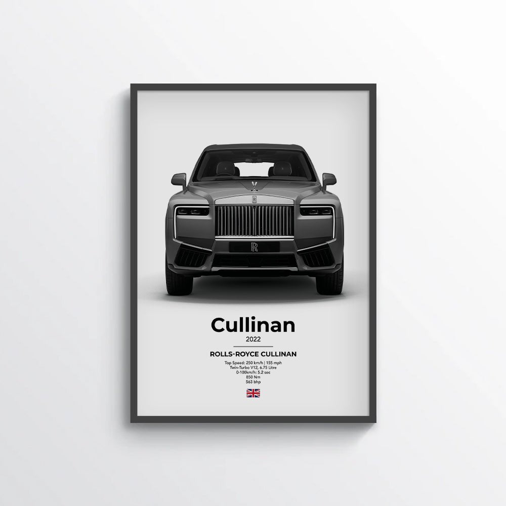 Rolls Royce Cullinan Poster - car - artistry