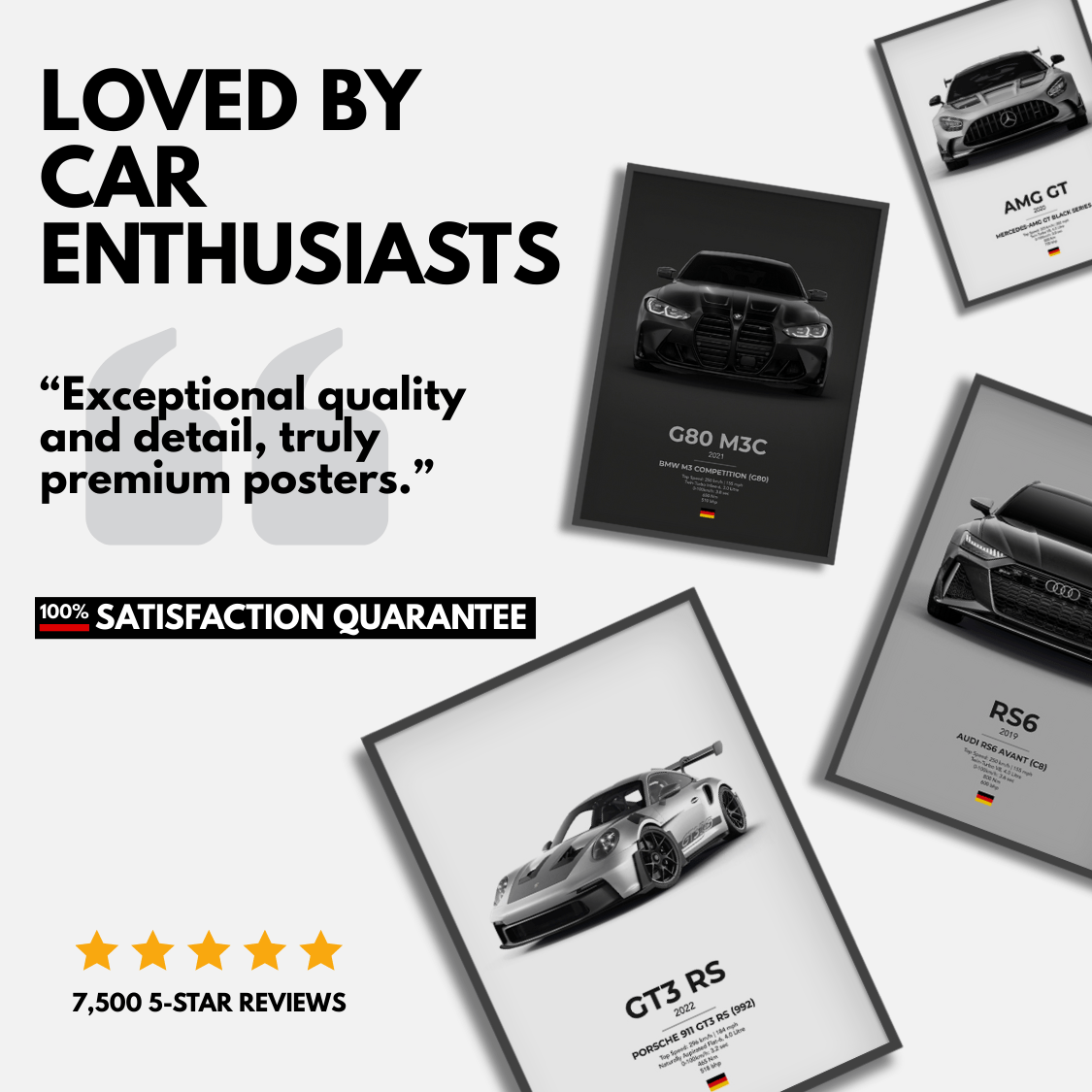 Toyota GR Supra Liberty Walk (A90) Poster - car - artistry